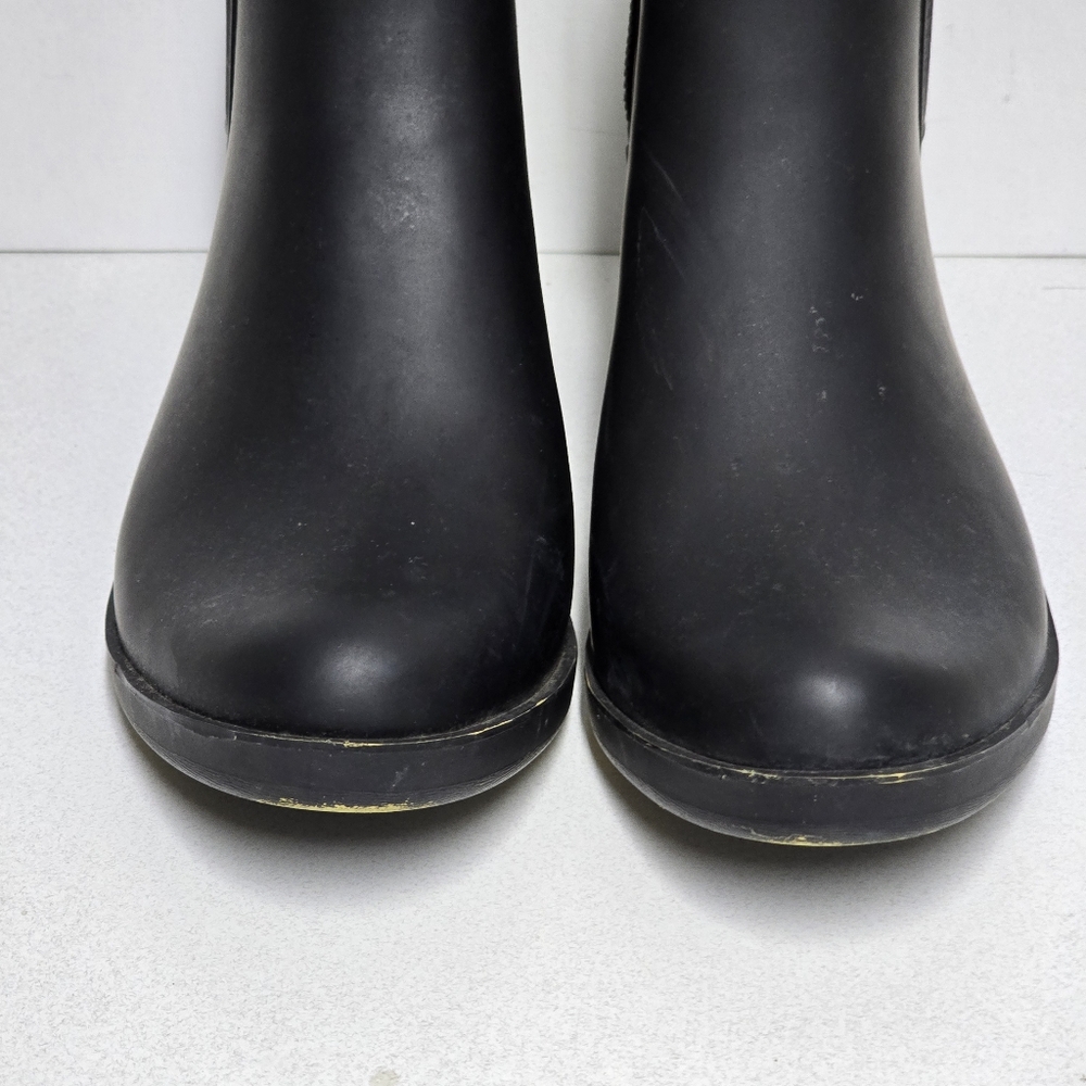 Lucky Brand Basel rain bootie black 7 - Picture 2 of 15